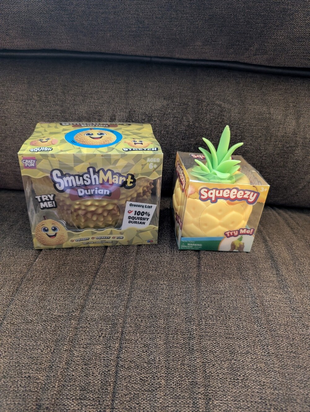 Squeeezy Pineapple & Smushmart Durian